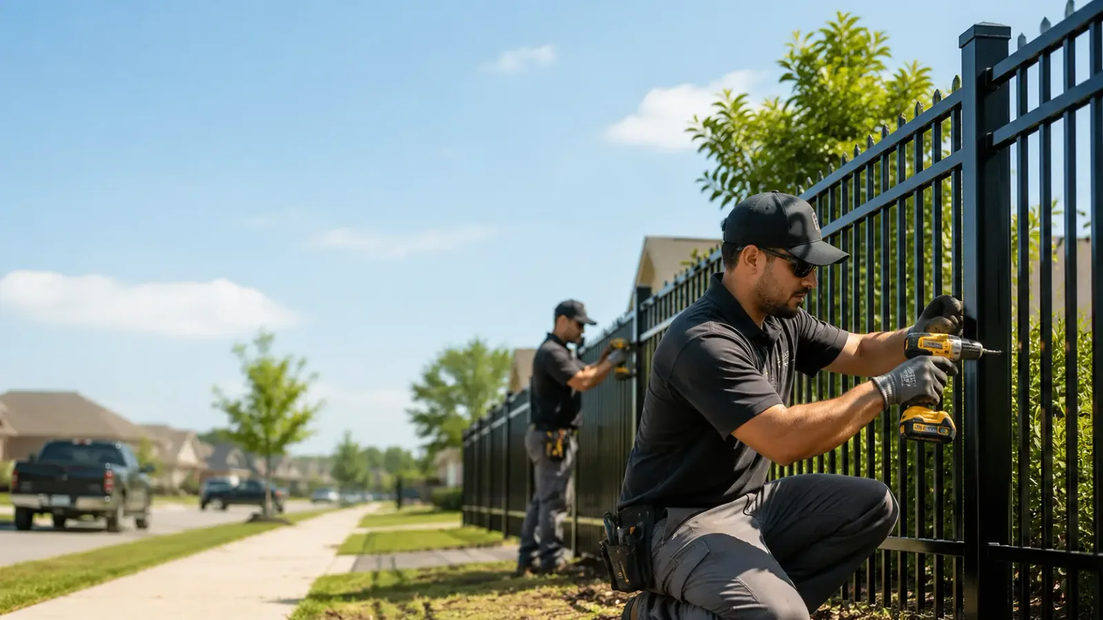 Metal Fence Installation in Jersey, AR